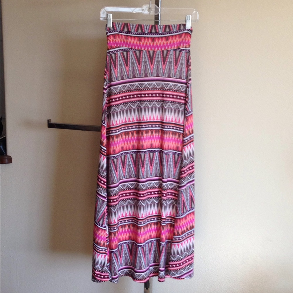 Colorful Ladies Maxi Skirt